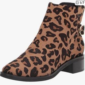 Cole Haan Womens Kimberly
Water Proof Ankle Boot Calf Hair
Leopard Print 8.5